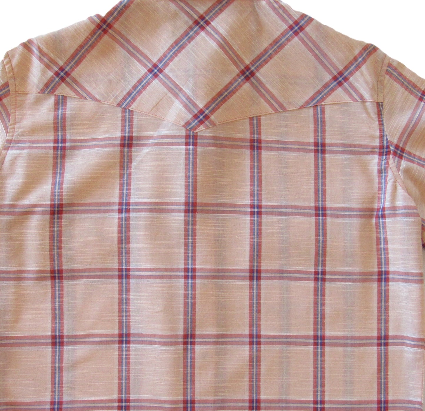 Flying R Ranchwear - Feather Plaids - Pale Orange - Short Sleeve - NEW FIT
