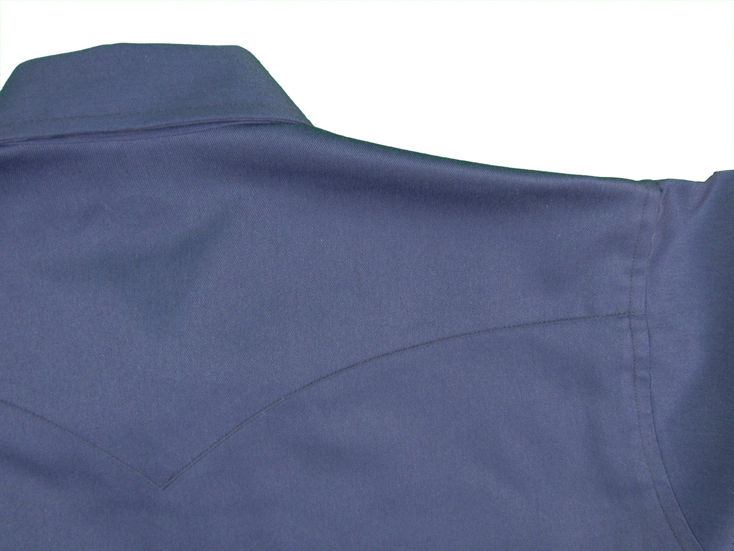 Flying R Ranchwear - Prairie Twill Work Shirt - Navy Twill - Long Sleeve