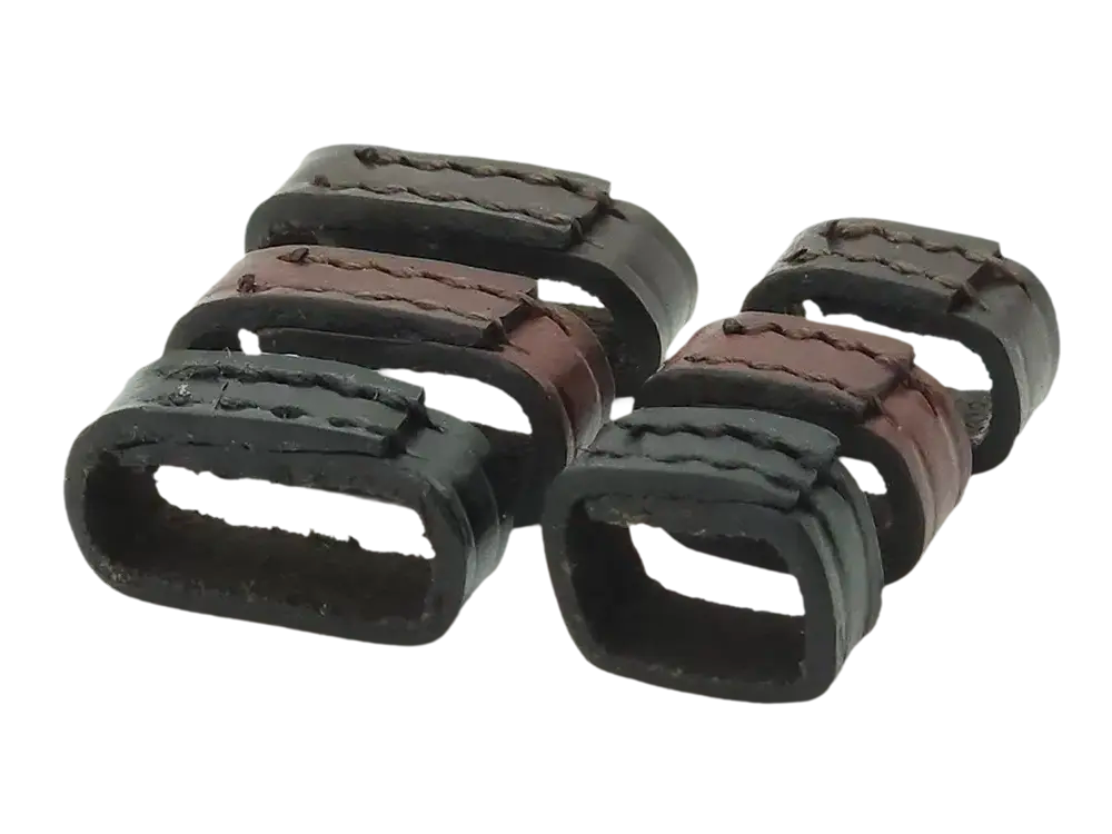 Leather Bridle Keepers - Pack of 10