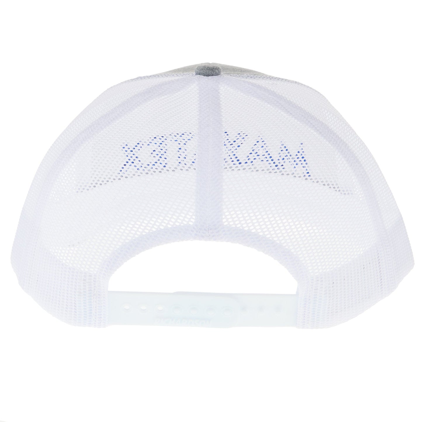 Heather Grey Mesh Back Logo Cap