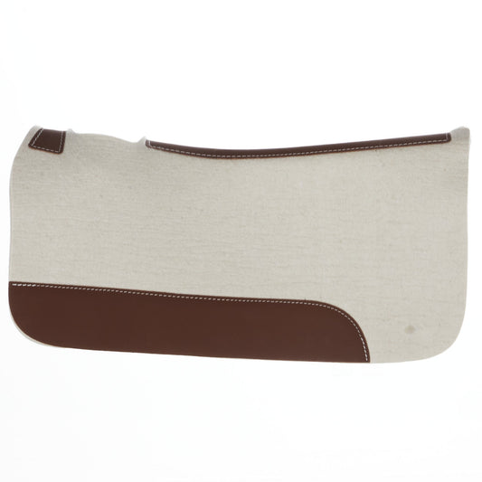 Natural 3 4in 31x30 Felt Roper Saddle Pad