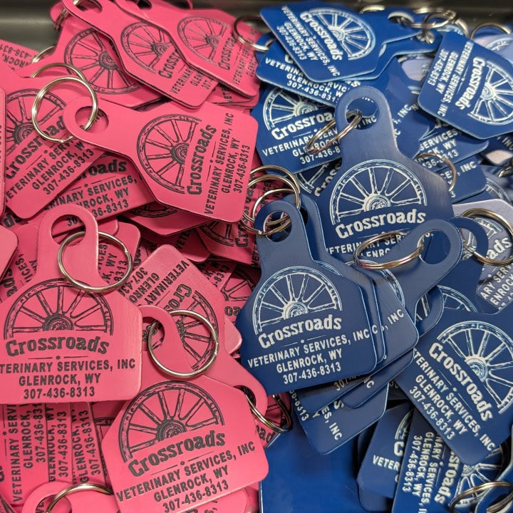 Eartag Customized Keychain