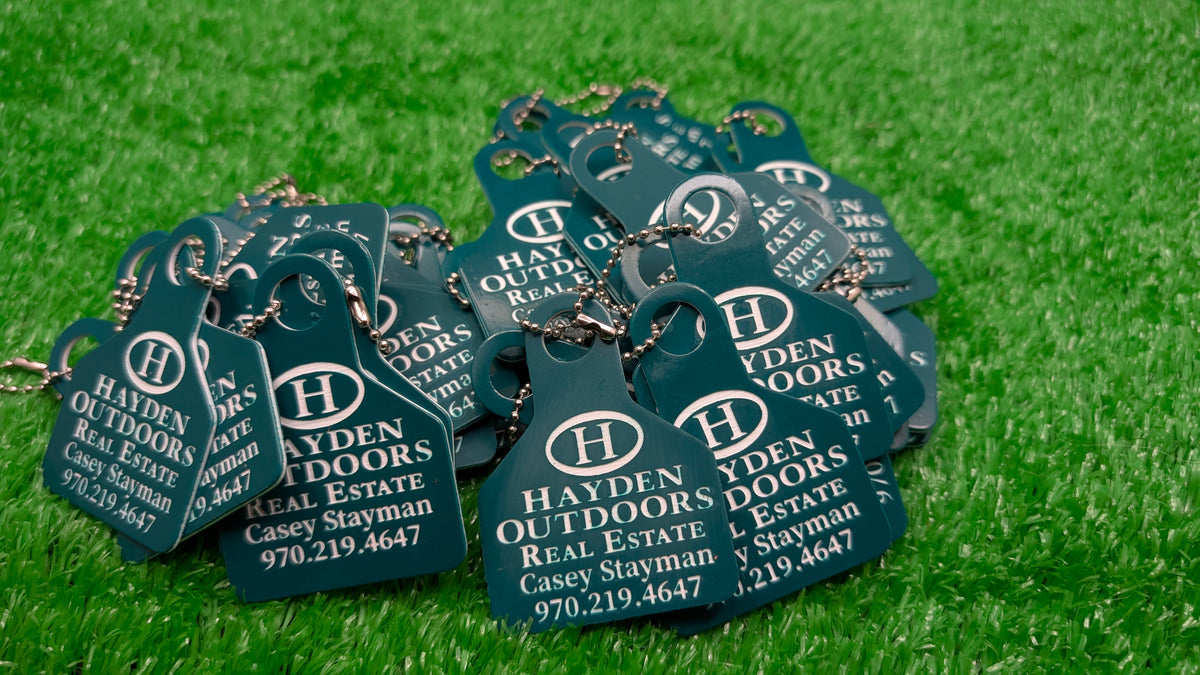 Eartag Keychains Fall Special