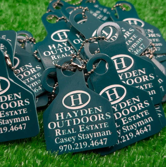 Eartag Customized Keychain