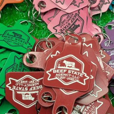 Eartag Customized Keychain