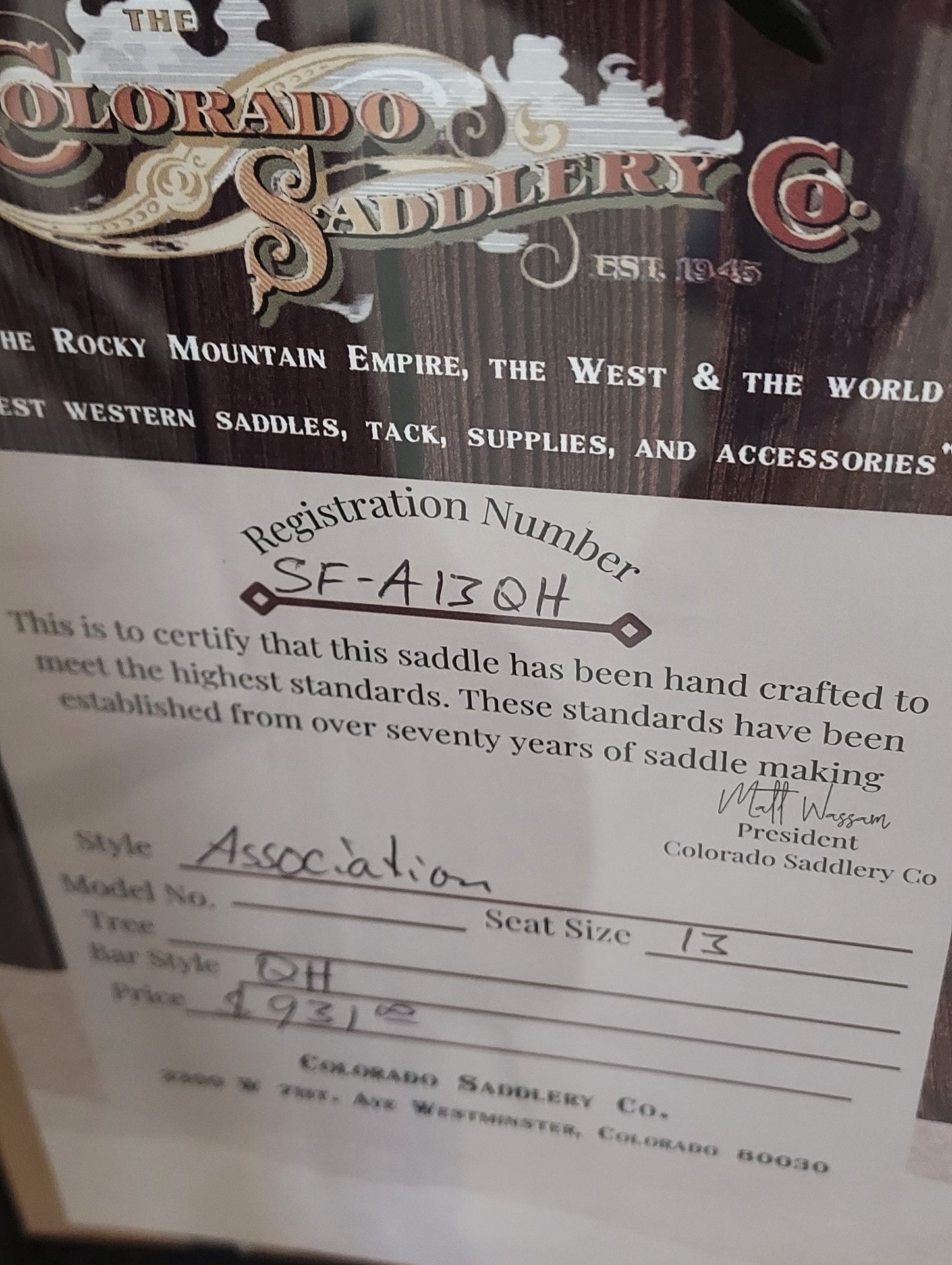 13" Kids Roughout Saddle