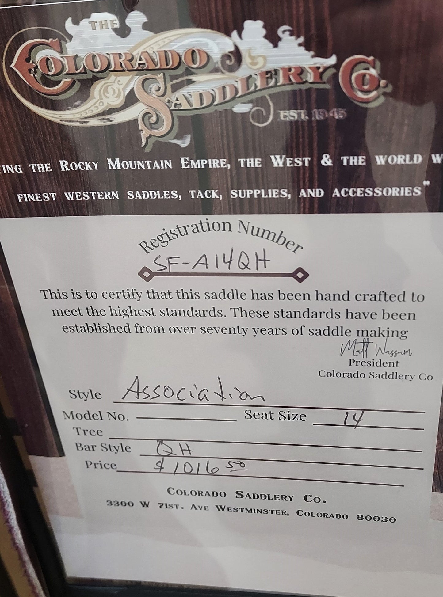 14" Kids Roughout Saddle