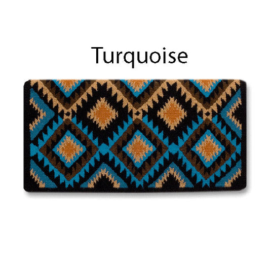 1467-4 Cactus Flower 40X34 NEW ZEALAND WOOL SADDLE BLANKET