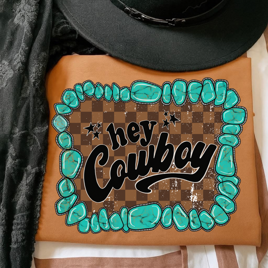 Hey Cowboy Graphic Tee