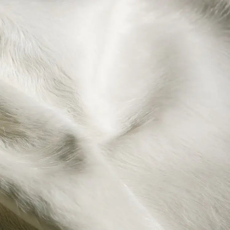White Natural Cowhide Rug