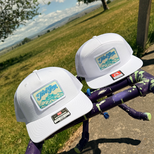 Turquoise Peaks Snapback Hat