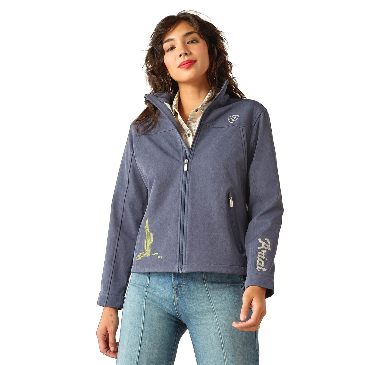 Ariat Women's Western Heritage Round Up Team Softshell Jacket