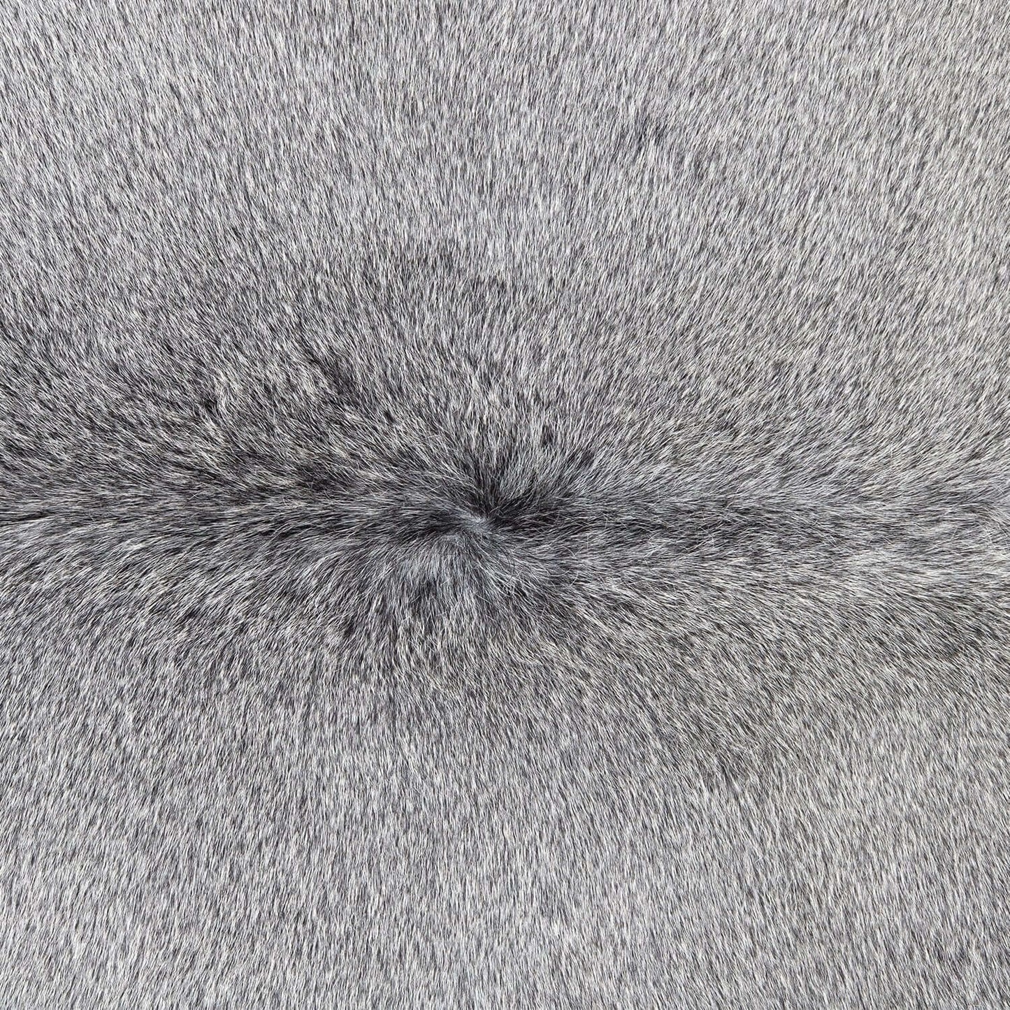 Grey Brazilian Cowhide Rug: XXL