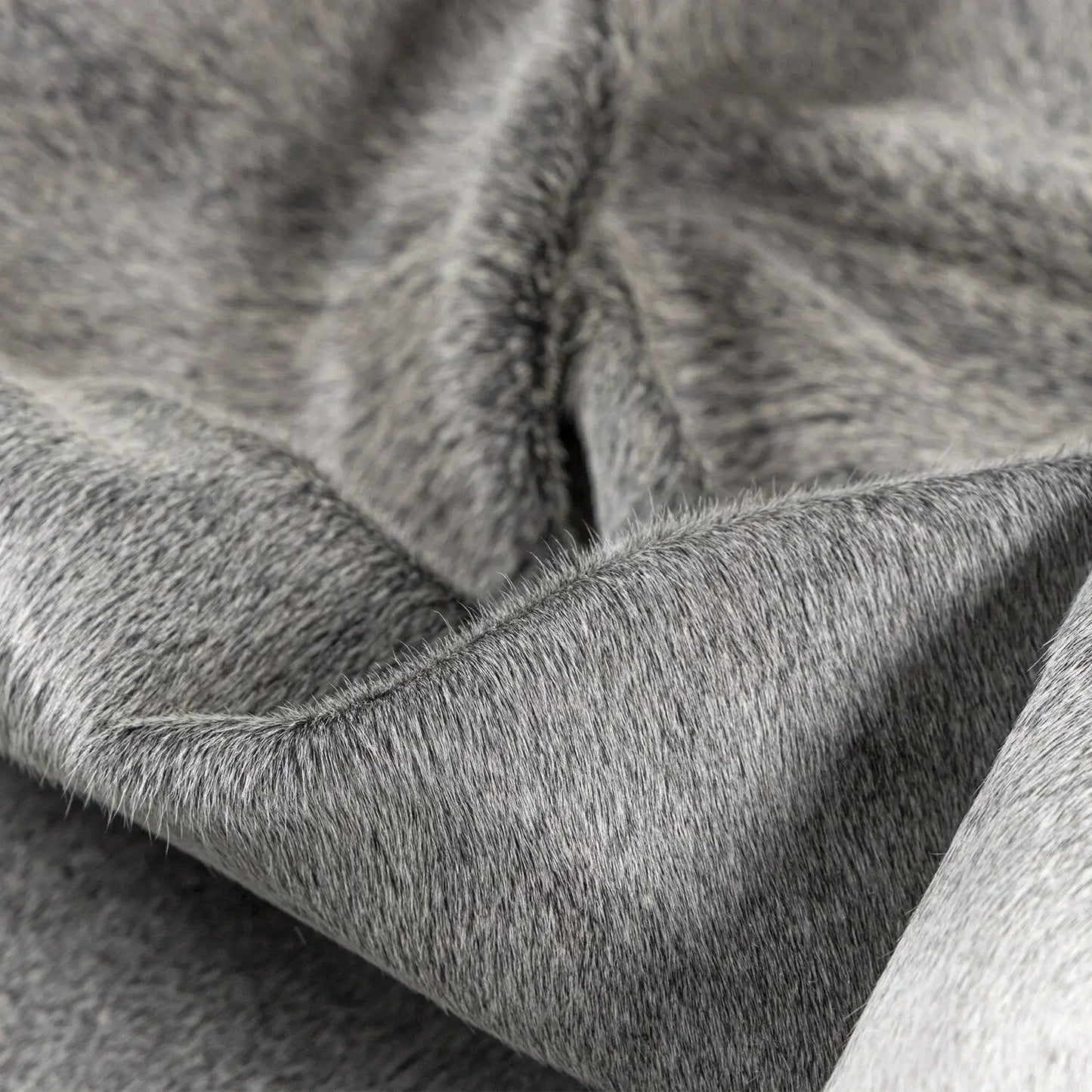 Grey Brazilian Cowhide Rug: LARGE