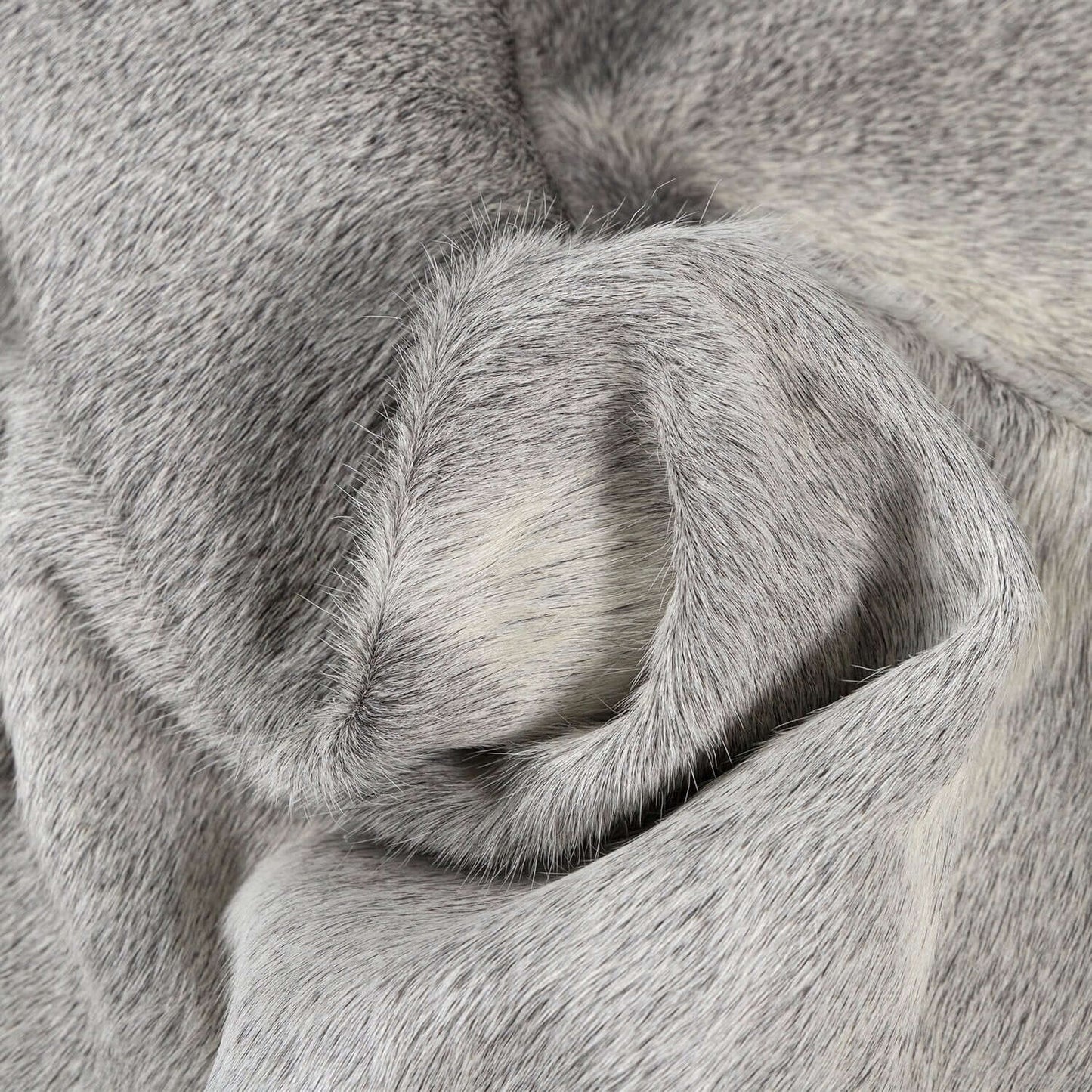 Grey Brazilian Cowhide Rug: XXL