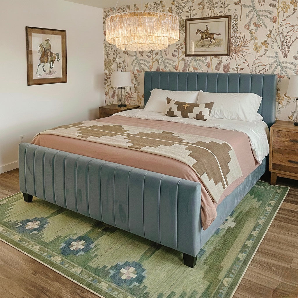 PRESIDIO TAN 100% COTTON -- 54"x74" Oversized Throw Blanket