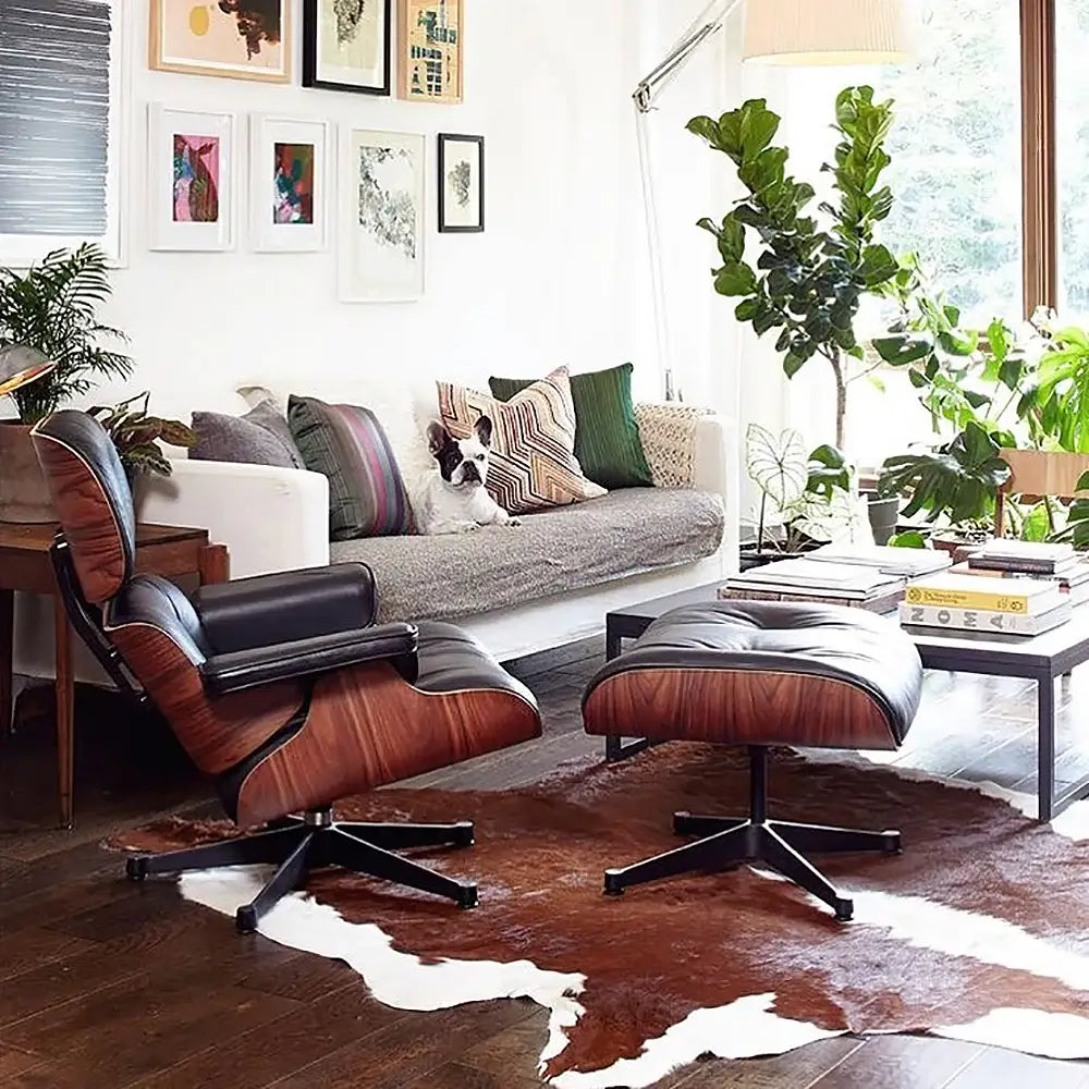 Hereford Brazilian Cowhide Rug: XL