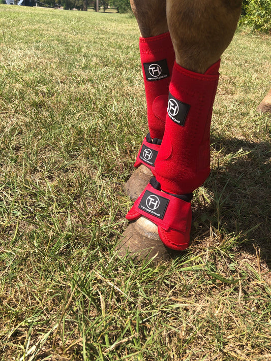 Red Bell Boots