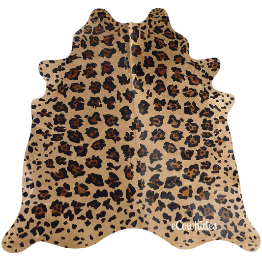 Jaguar Cowhide Rug