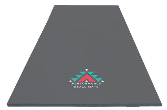 Portable Stall Mat Grey 3x9