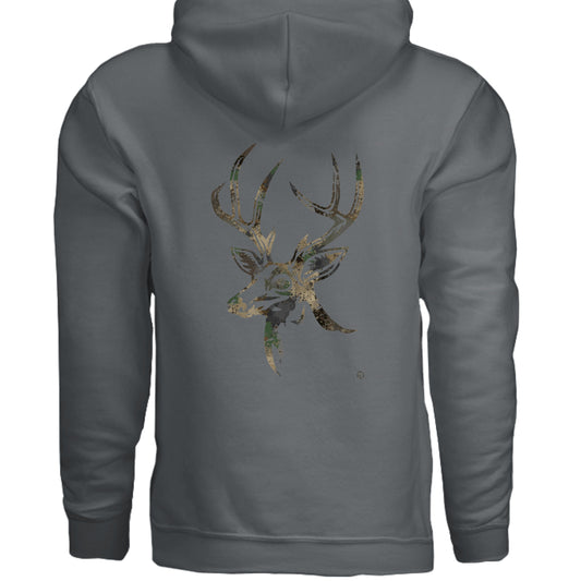 Forest Splash Burst Camo Buck Sweatshirt