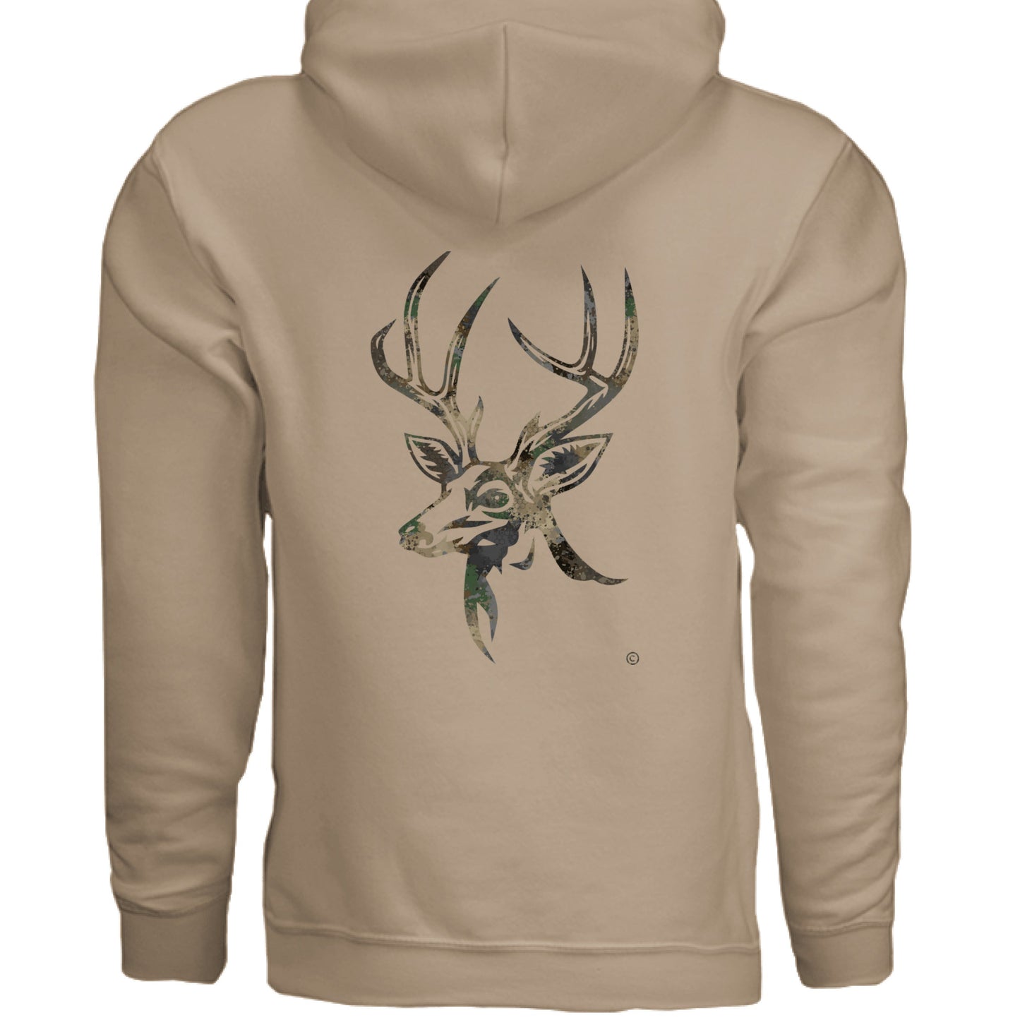 Forest Splash Burst Camo Buck Sweatshirt