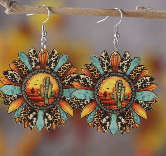 FLOWER DESERT EARRINGS