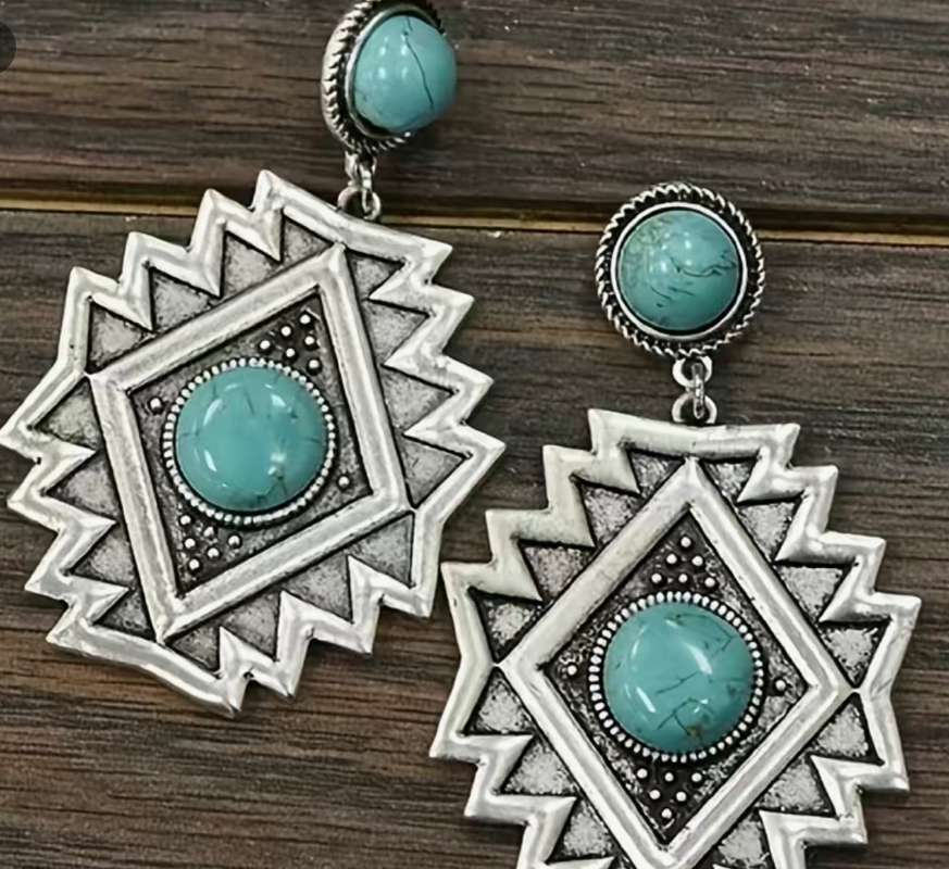 SOUTHWEST TURQUOISE EARRINGS
