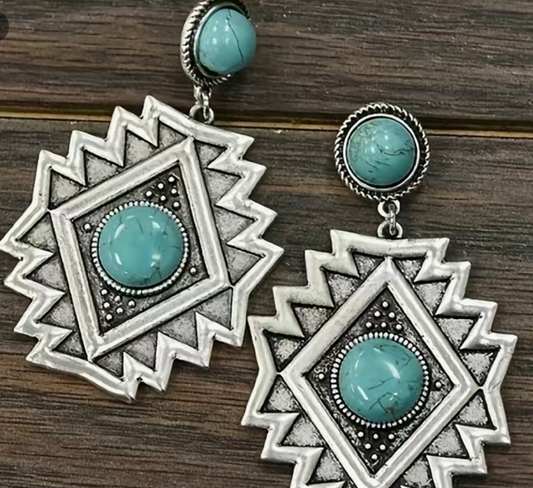 SOUTHWEST TURQUOISE EARRINGS