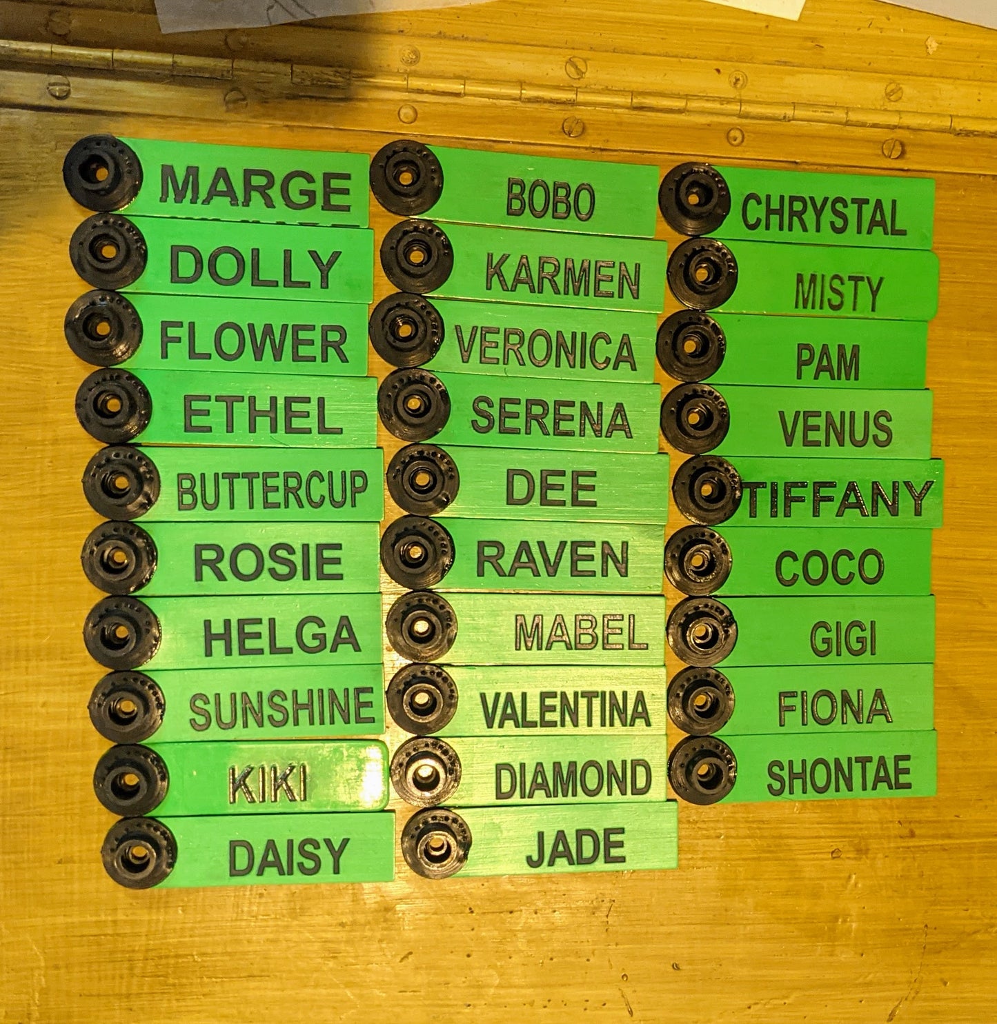 RITCHEY SHEEP/GOAT EARTAG WITH ENGRAVING