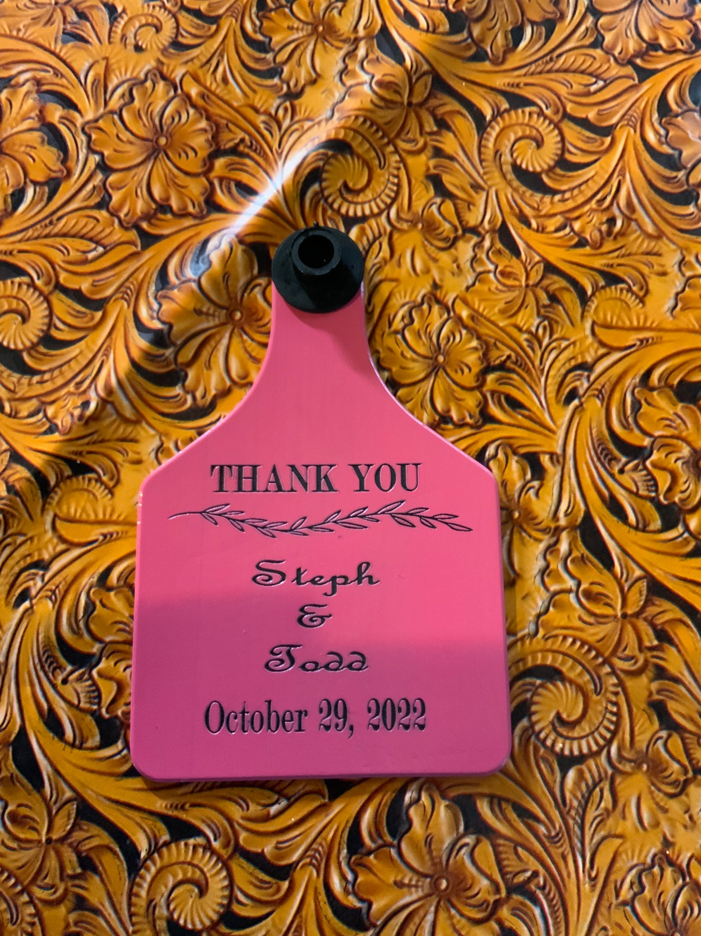 RITCHEY EARTAG SAVE THE DATE/ THANK YOU FAVORS