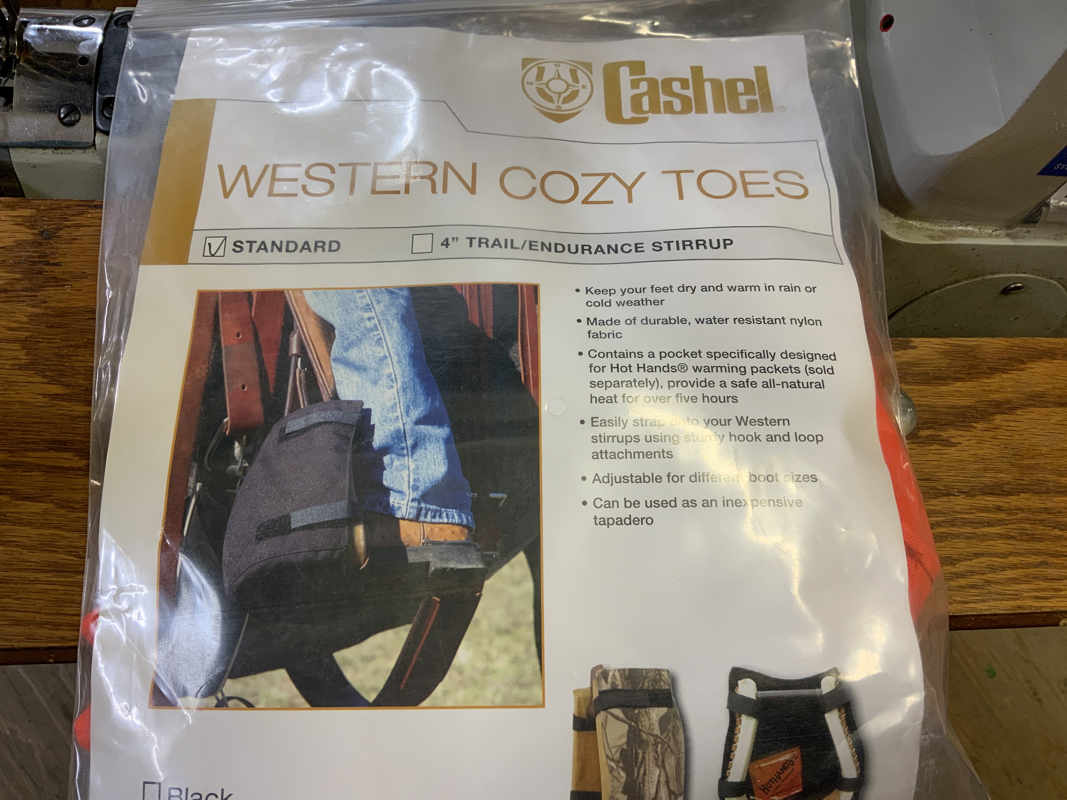 CASHEL WESTERN COZY TOES 1 PR