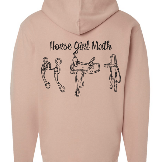 Horse Girl Math Hoodie