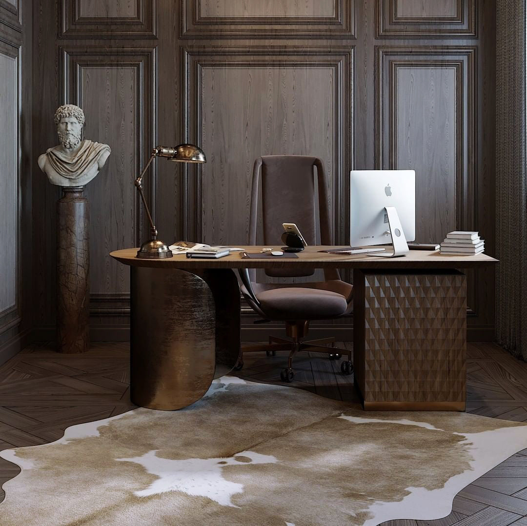 Palomino and White Brazilian Cowhide Rug: LARGE