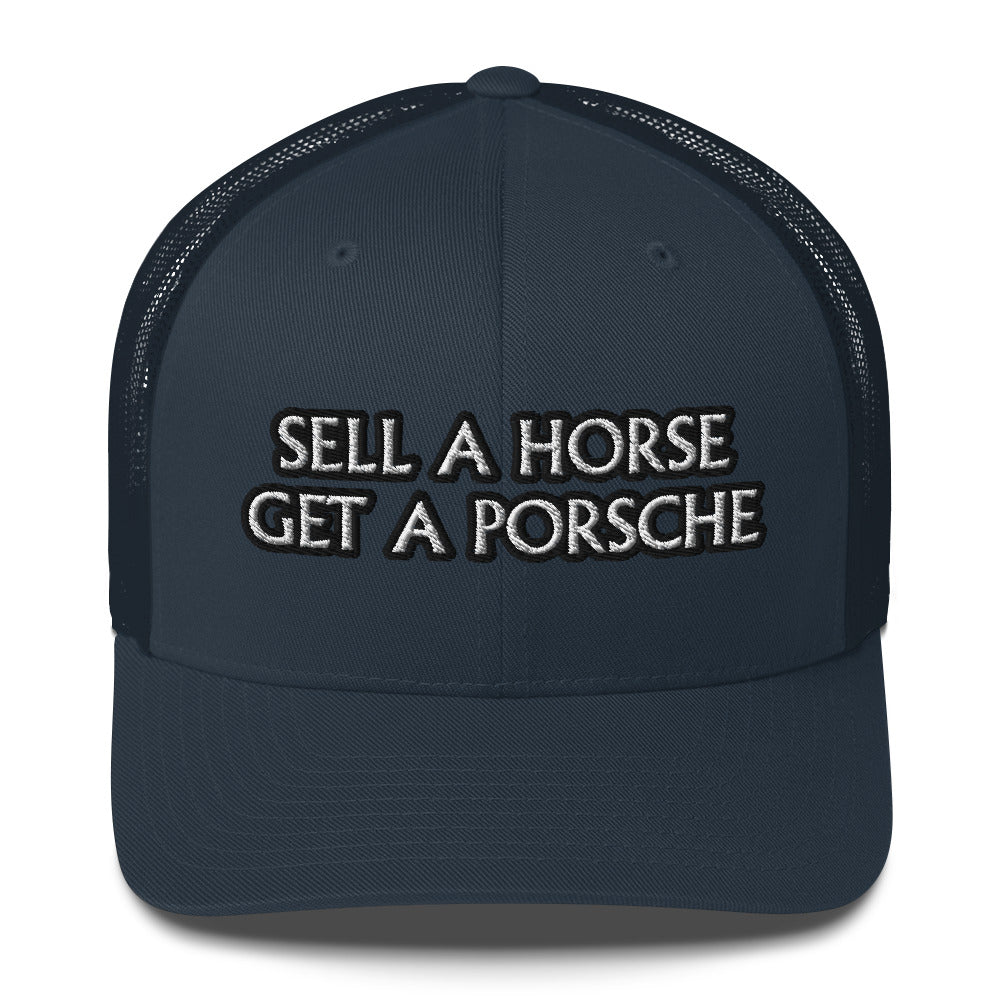 Trucker Cap - Horse/Porsche