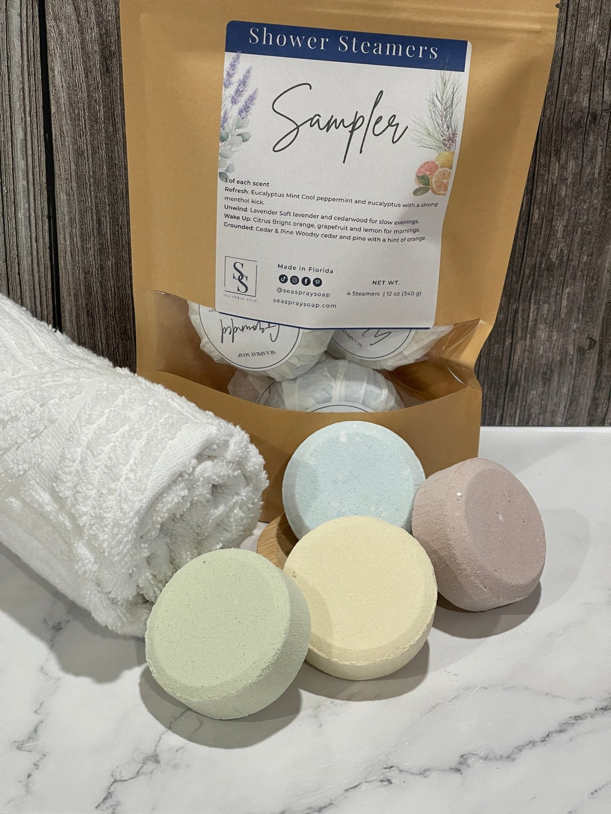 Shower Steamers