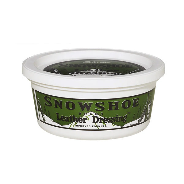 Snowshoe Leather Conditioner - 8oz Tub - Close Out Special - Old Packaging (Low Stock)