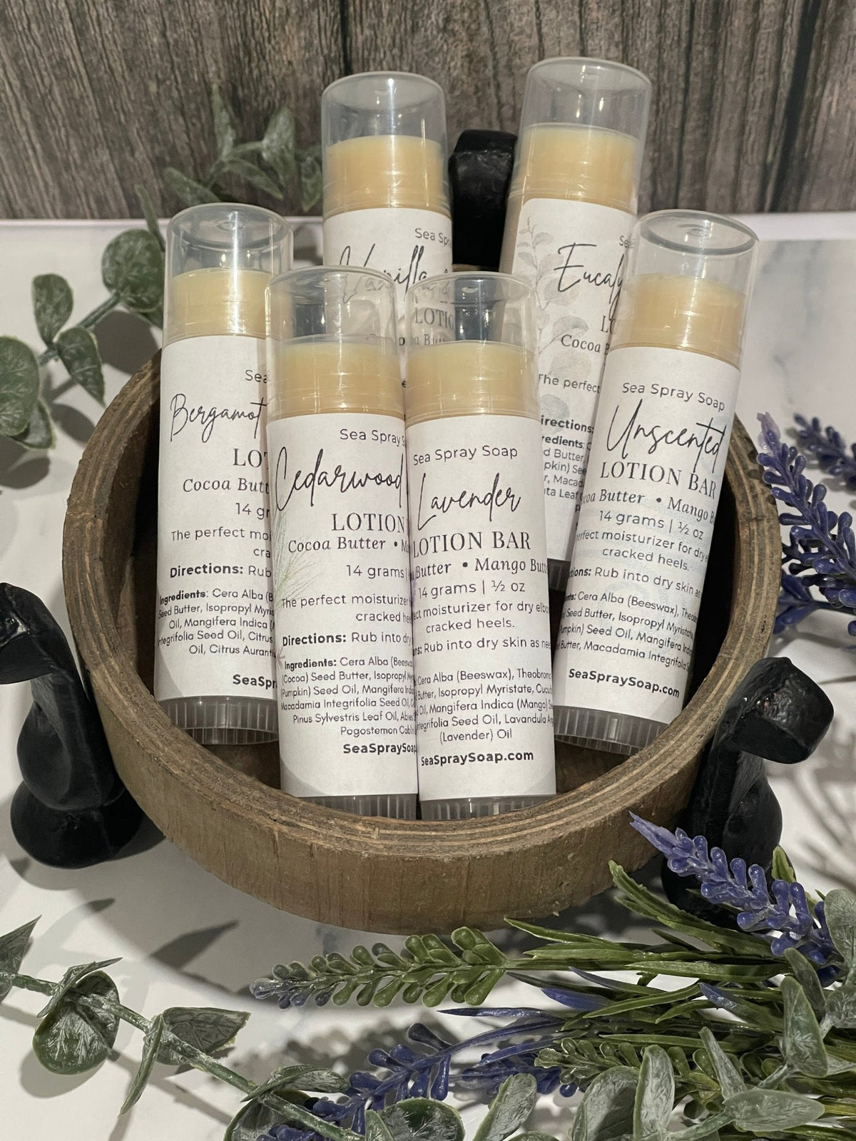 Solid Lotion Bar: Tin or Twist-Up Stick