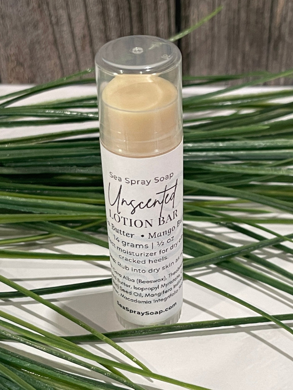 Solid Lotion Bar: Tin or Twist-Up Stick