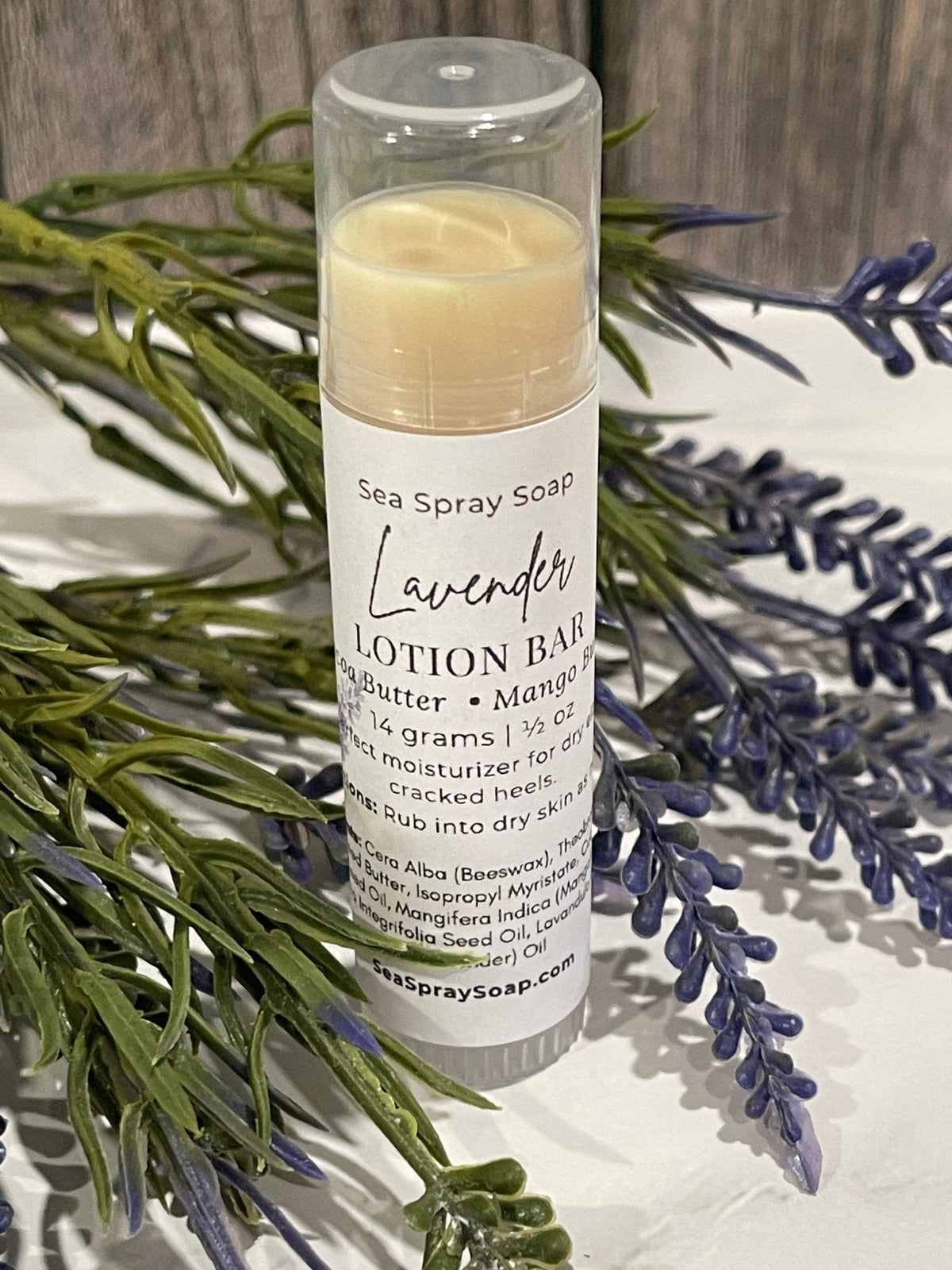 Solid Lotion Bar: Tin or Twist-Up Stick