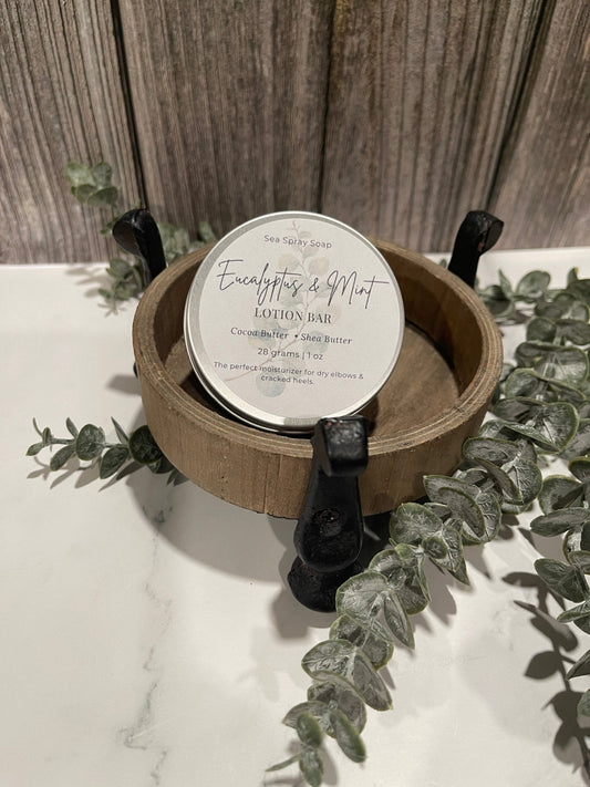 Solid Lotion Bar: Tin or Twist-Up Stick