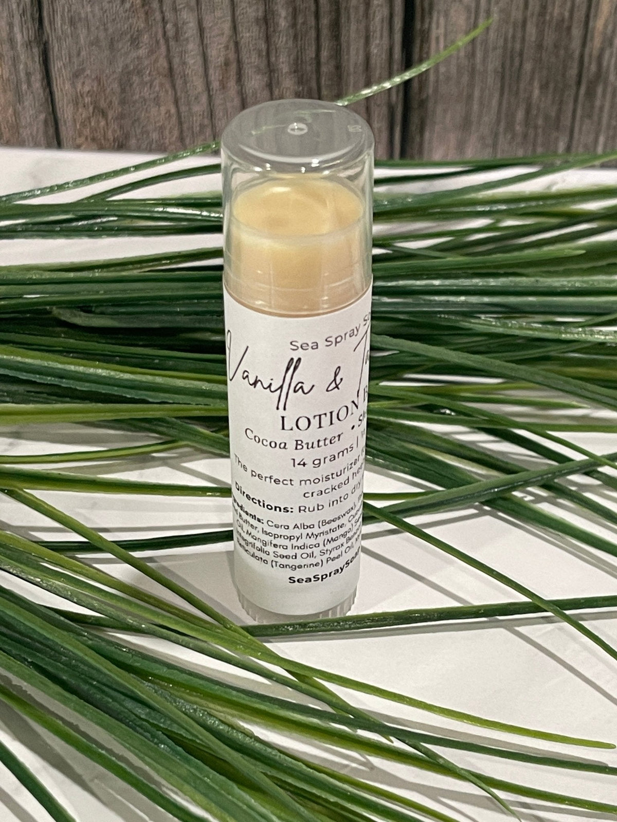 Solid Lotion Bar: Tin or Twist-Up Stick