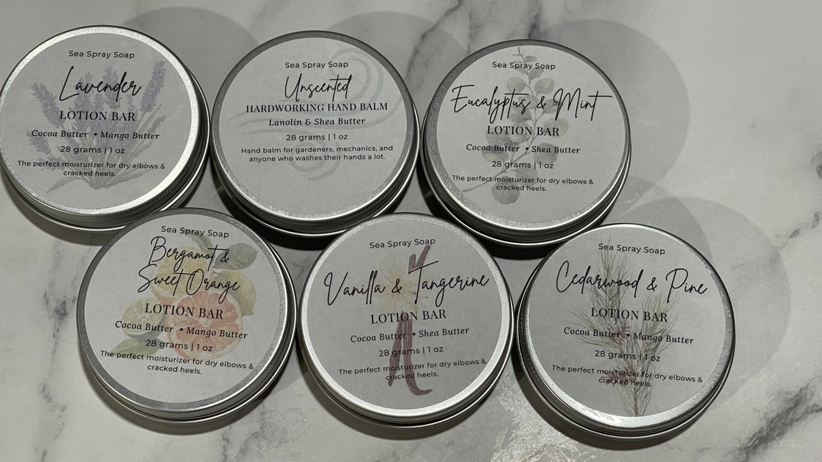 Solid Lotion Bar: Tin or Twist-Up Stick