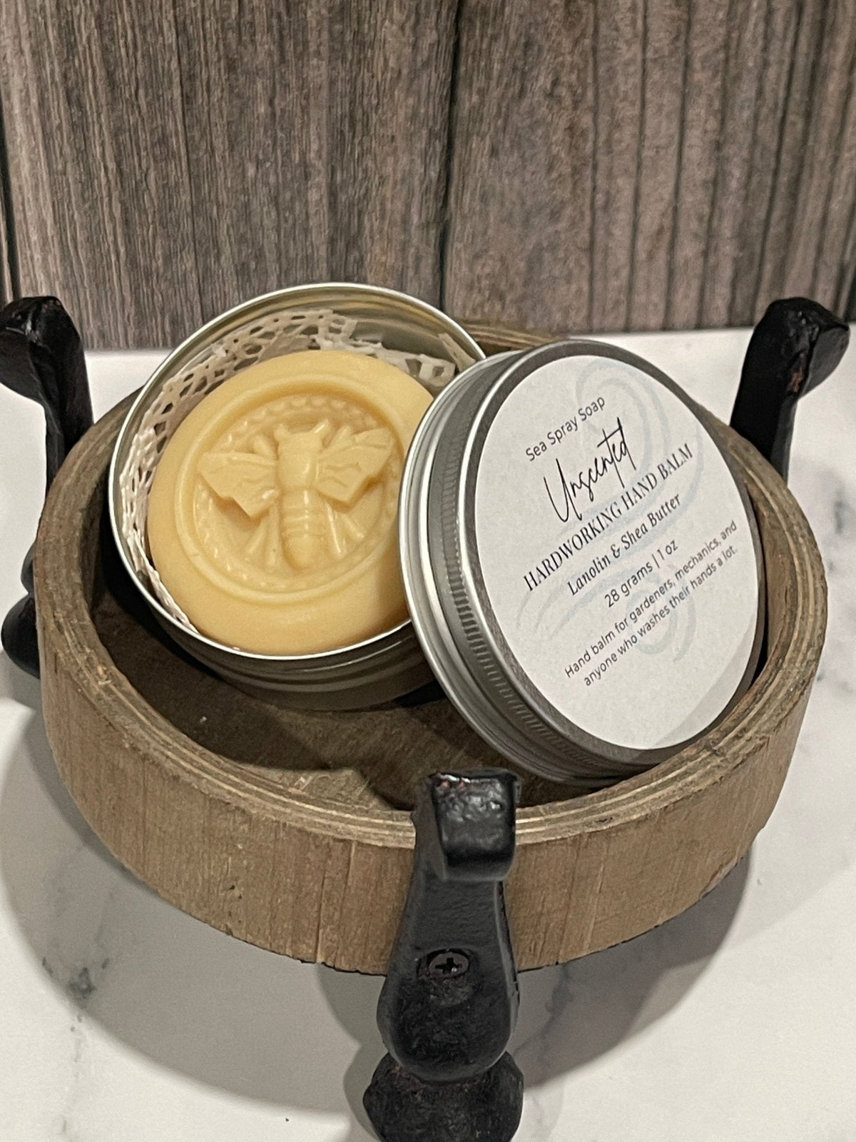 Solid Lotion Bar: Tin or Twist-Up Stick