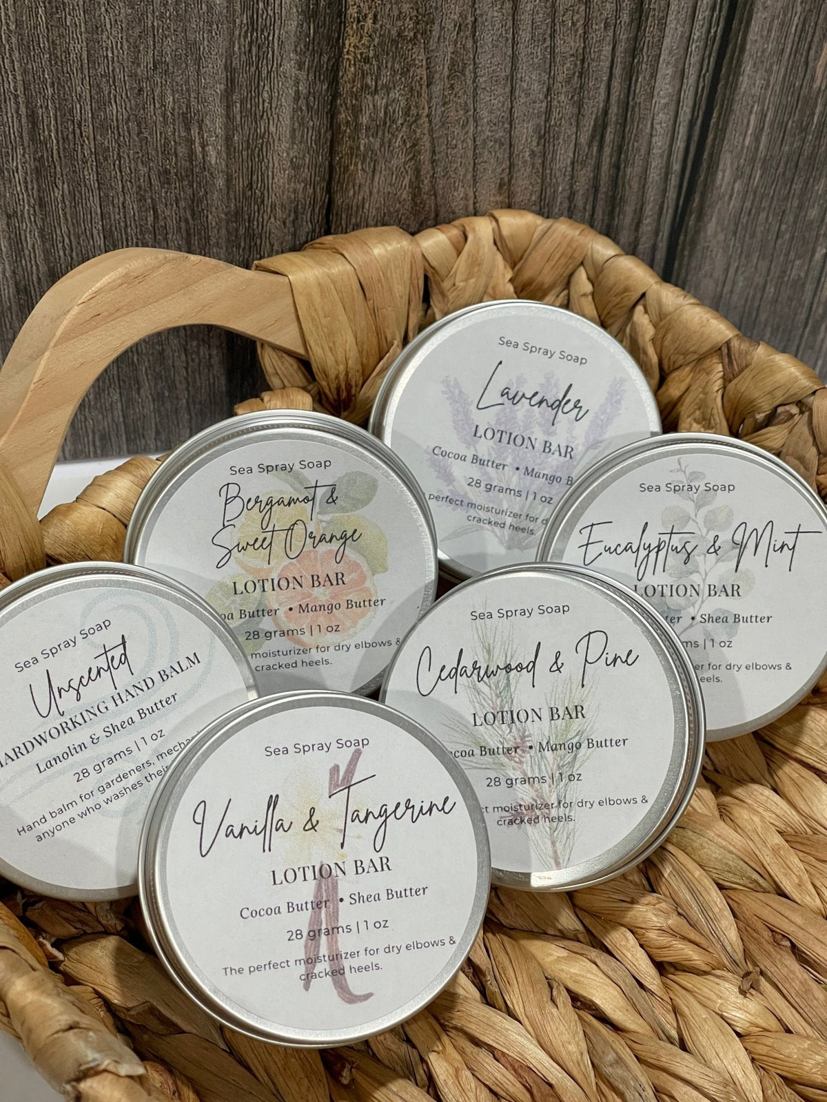 Solid Lotion Bar: Tin or Twist-Up Stick