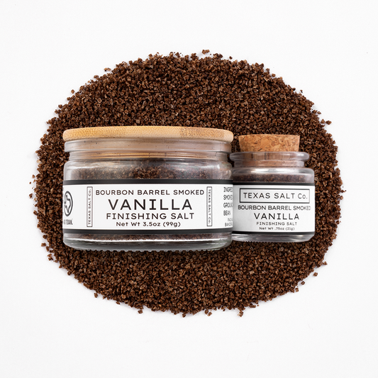 Bourbon Barrel Smoked Vanilla Finishing Salt