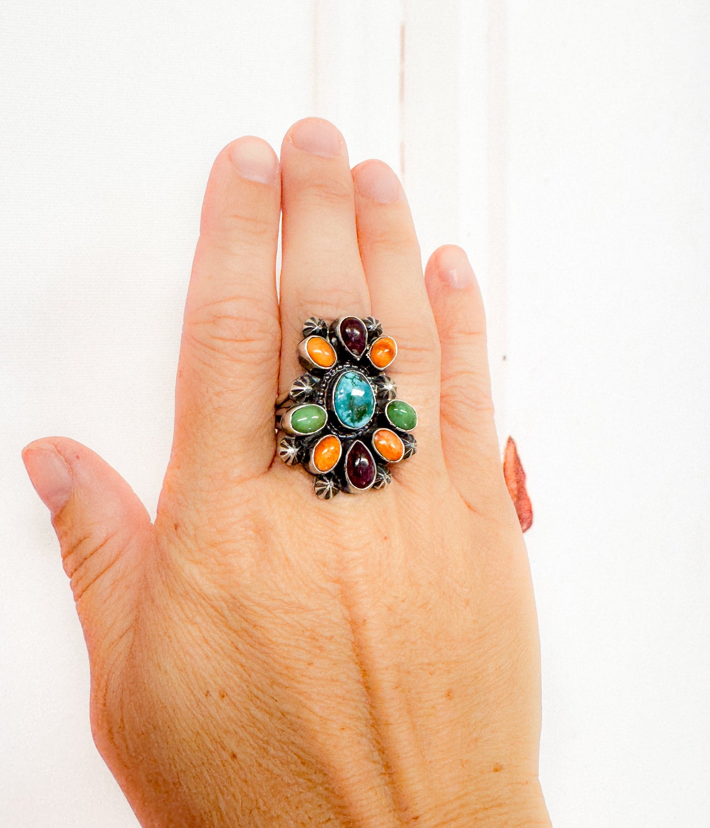 Santa Barbara Multi Stone Ring
