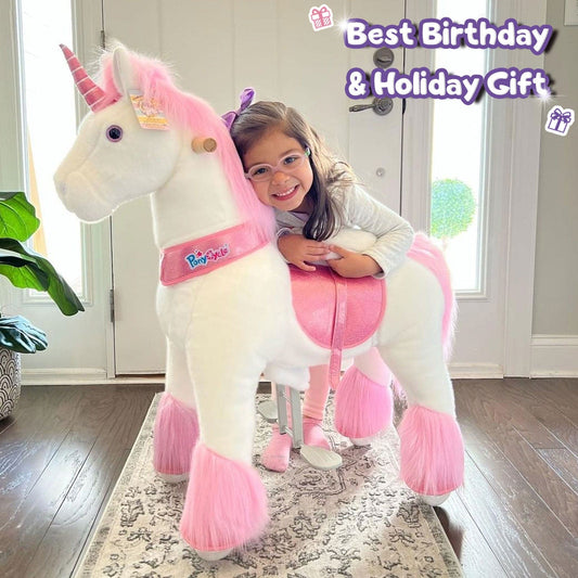 Model U® Ride-On Unicorn Age 4-7 Pink