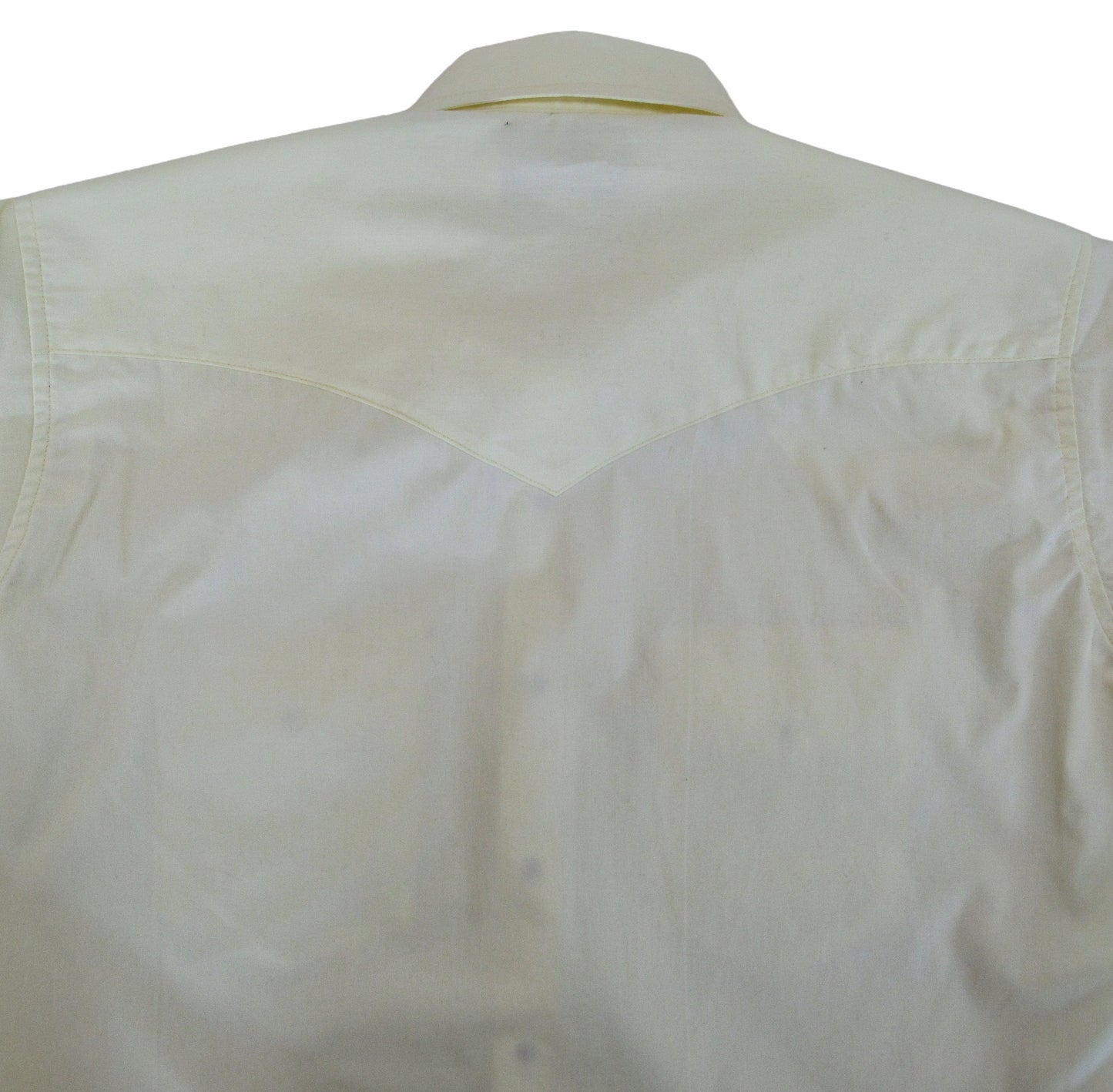 Flying R Ranchwear - Western Solid - Pale Yellow - Long Sleeve Snaps